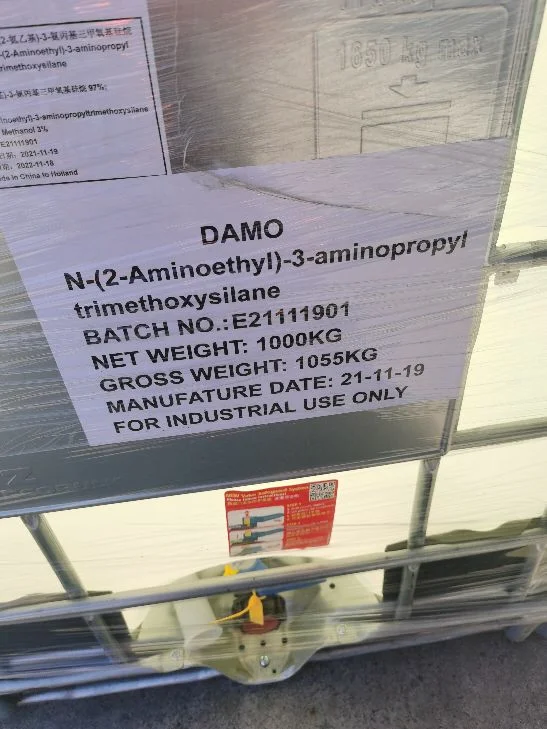 N- (2-aminoethyl) -3-Aminopropytrimethoxy Silane ISO9001 Prosil 3128