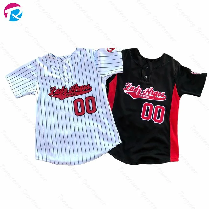 Polyester Custom Design Team Player Baseball Uniform Sets