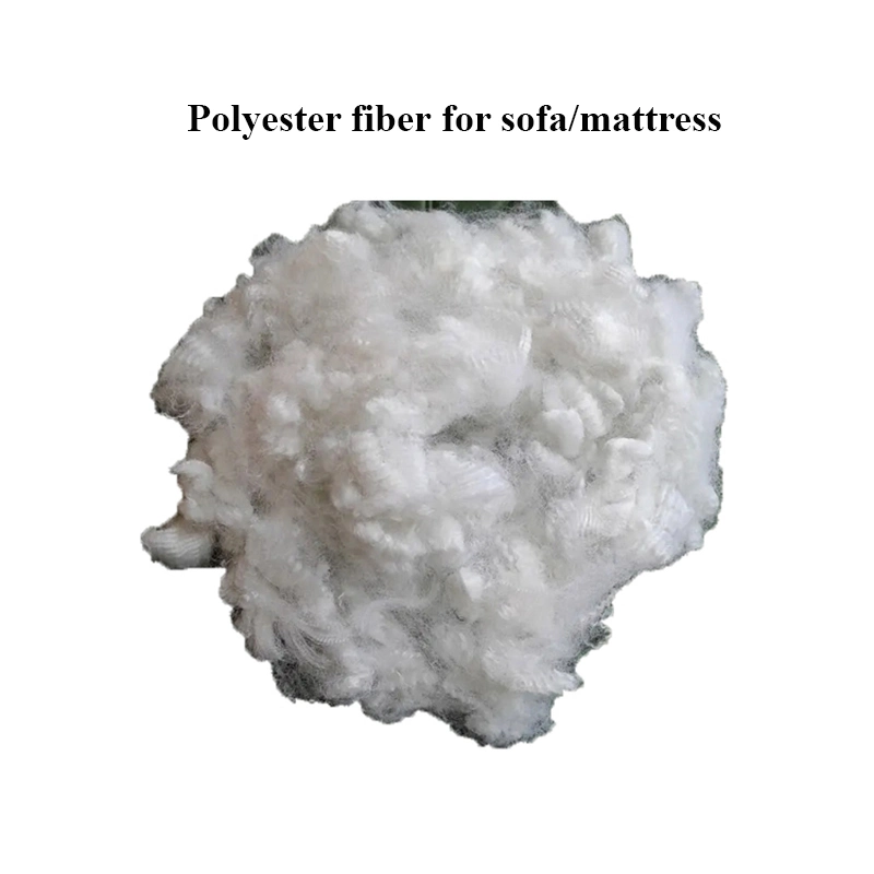 7D/15D Heavy Fibre Fill Polyester Staple Fiber Polyester Fiber for Sofa Mattress