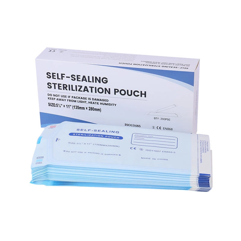 Grau médico embalagem transparente Dental Auto Seal Bolsa de esterilização