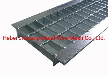 Non-Slip Hot DIP Galvanized Trench Gutter Rain Water Drainage Sewage Cover Grating Ditch Cover Floor Drain Cover