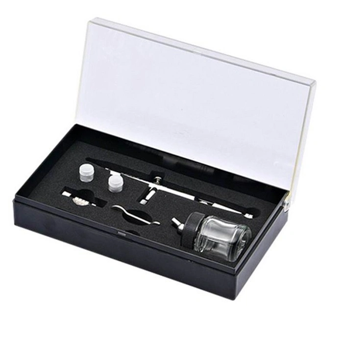 Airbrush Kit 182s Dual Action Air Brush Sprühpistole für Make-Up Nail Tattoo