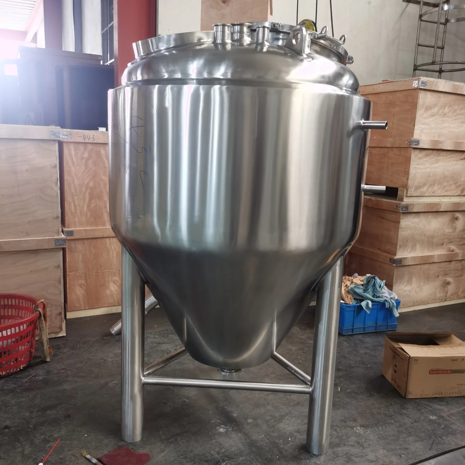 Strong Functional Stable Stainless Steel Gas Storage Tank for Industrial Production for Engineer