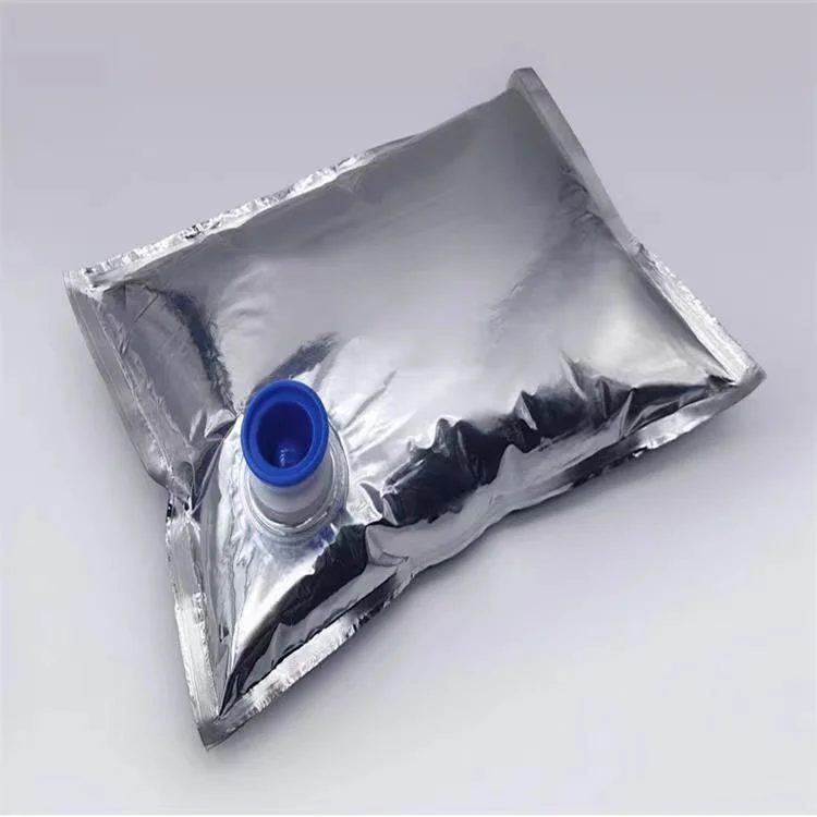1L -220L Bib Aluminum Foil Bag in Box Laminated Packaging Bag for Liquid Juice Wine Water Beverage with Valve