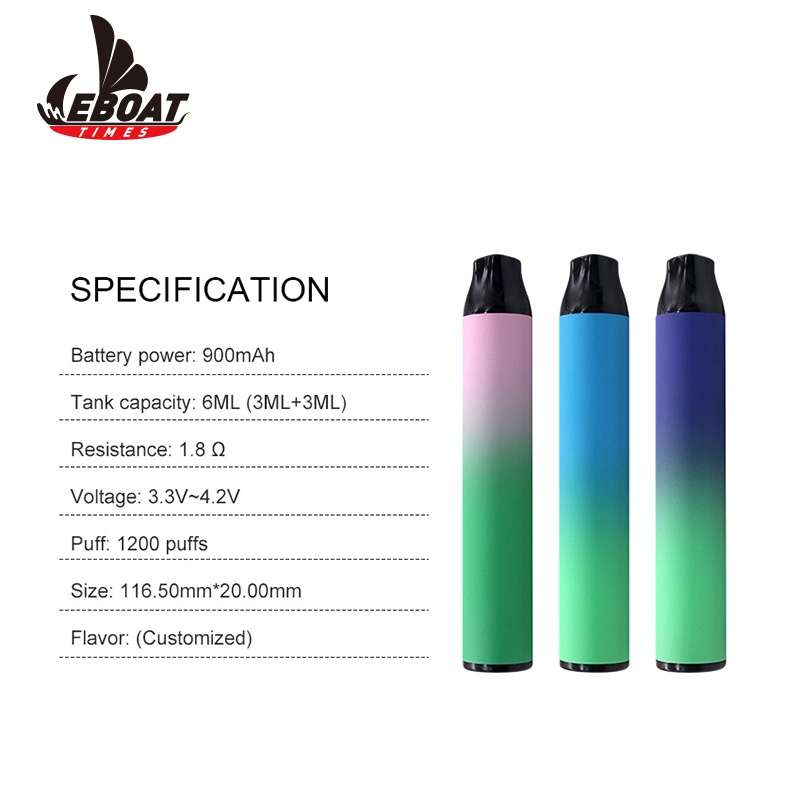 Market-Leading Trends 1800 Puffs Salt Nic Mini Disposable Electronic Cigarette