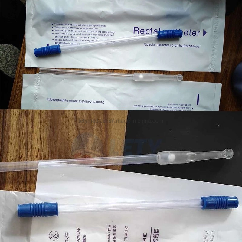 Factory Price Rectal Catheter for Colon Hydrotherapy Machine Disposable Rectal Catheter