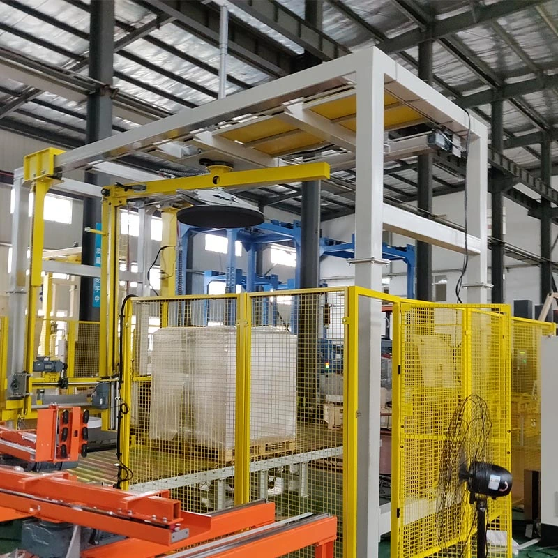 Automatic End-of-Line Wrapping and Strapping Packaging Solution