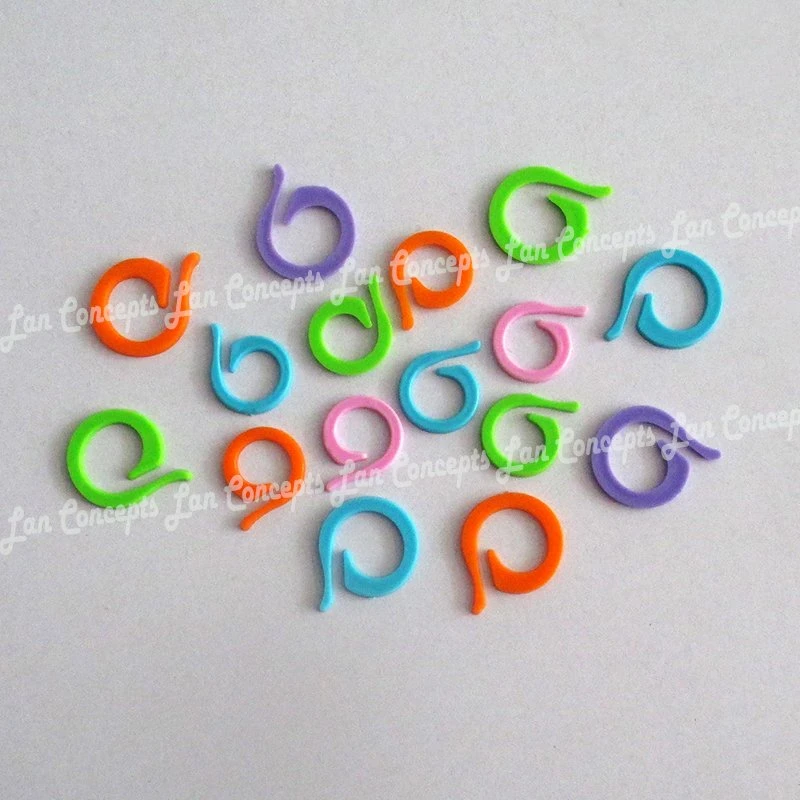 Hot Selling Colorful Small Safety Pin Crochet Locking Knitting Marker Craft Tools Knitting Tool