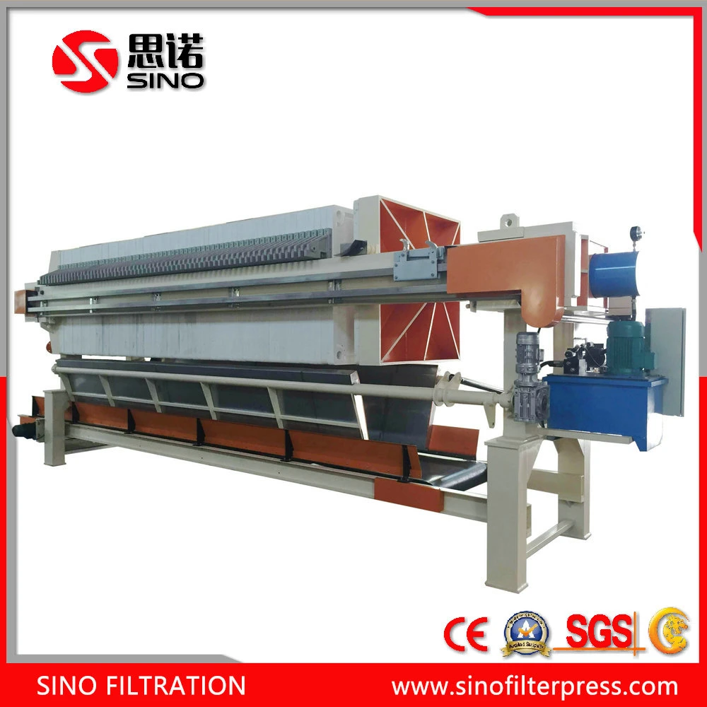 Sludge Automatic Hydraulic Membrane PP Filter Press Manufacturer Price