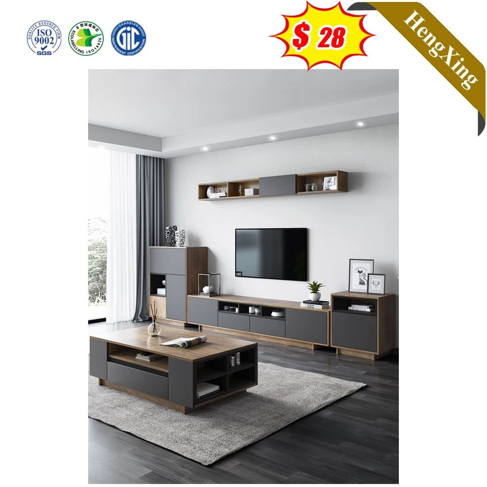 Modern Home Sofa Furniture Living Room Cabinets Melamine Laminated Board Wooden TV Stand