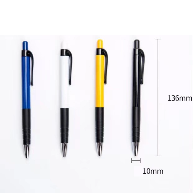 Wholesale/Supplier Cheap Push Type Barreled Signature Ballpoint Pen for Office Schools