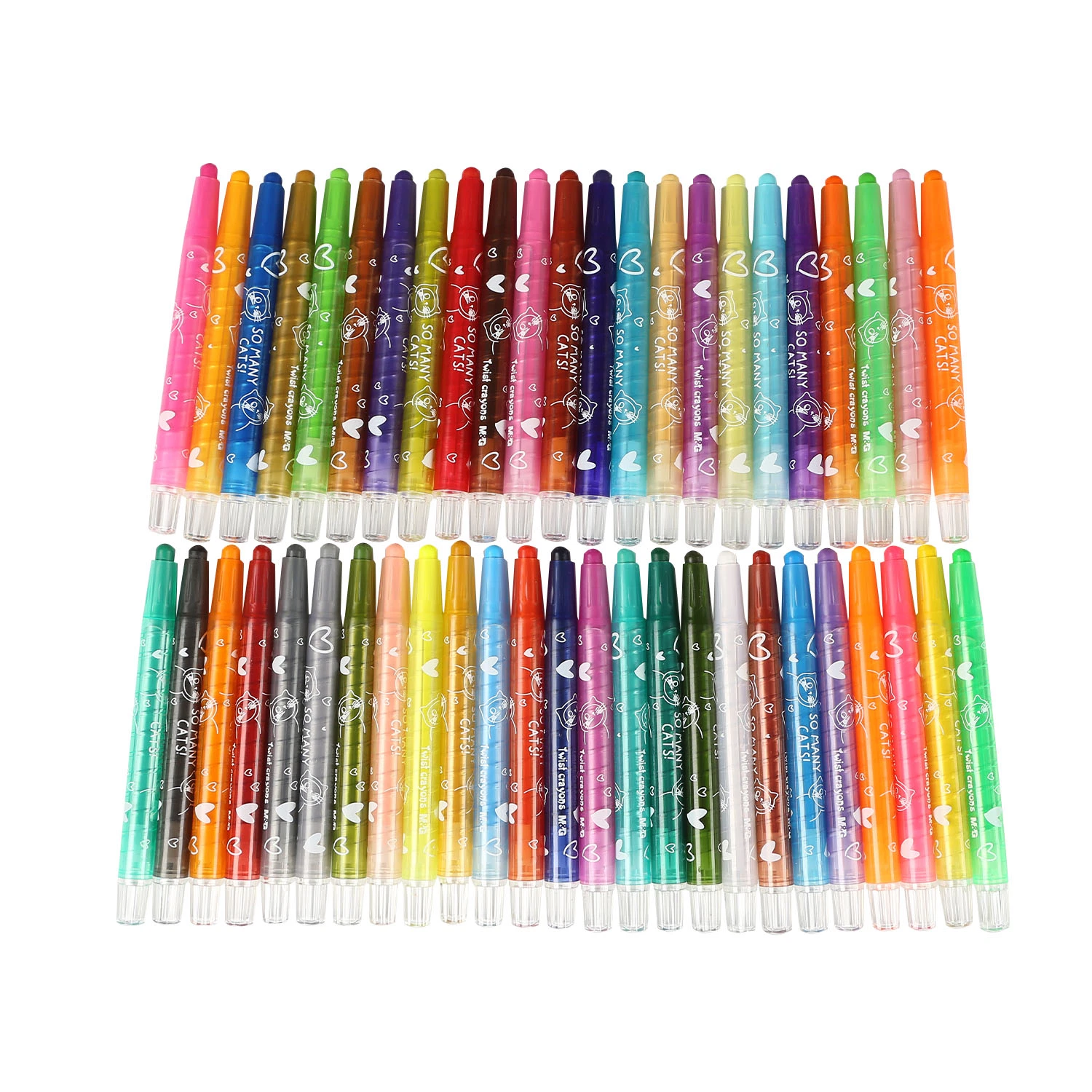 Wholesale/Supplier Non Toxic Oil Pastel Twistable Washable Silk Crayon