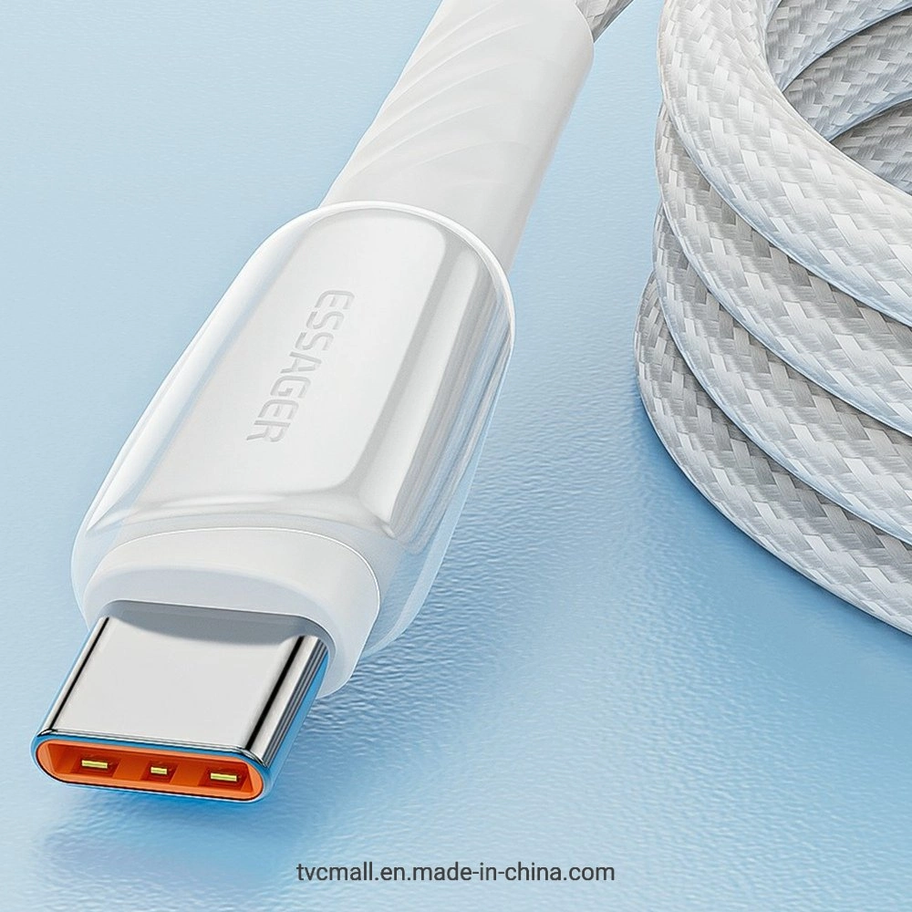 Essager 0.5m 100W USB to Type-C Fast Charging Cord 480Mbps Data Cable