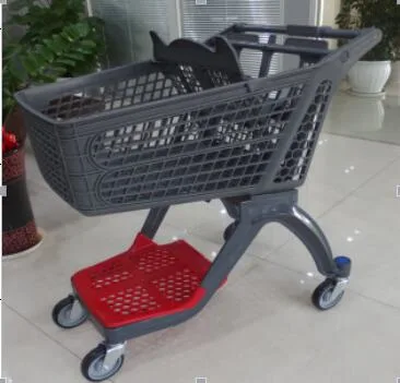 Best Selling Products Supermarket Plastic Shopping Cart, New PP Material Shopping Hand Trolley