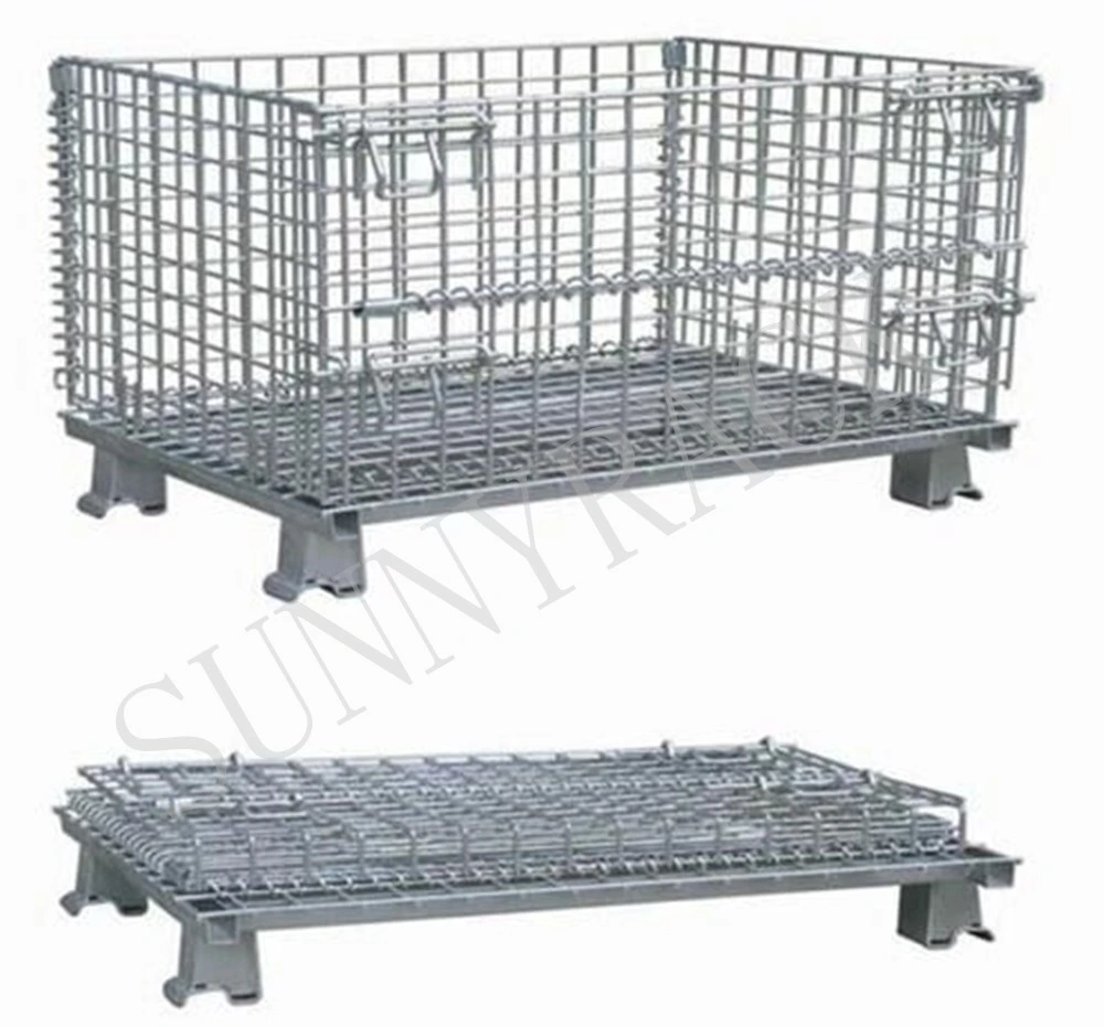 Galvanized Foldable Wire Mesh Cage with Ce Certification