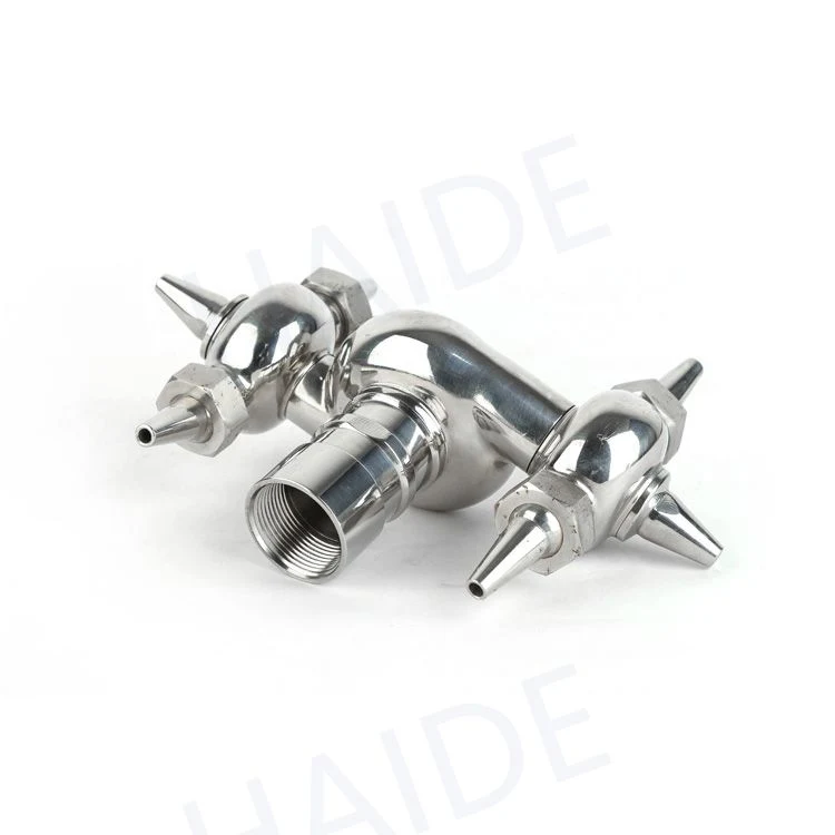 Stainless Steel Thread Rotary Clean Ball SMS Standard Sanitary Hygiene (HD-BVS004)