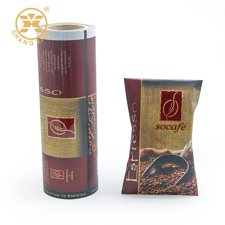 High Quality Powder Packaging Film for Coffee Packaging Roll Stock Plastic Film