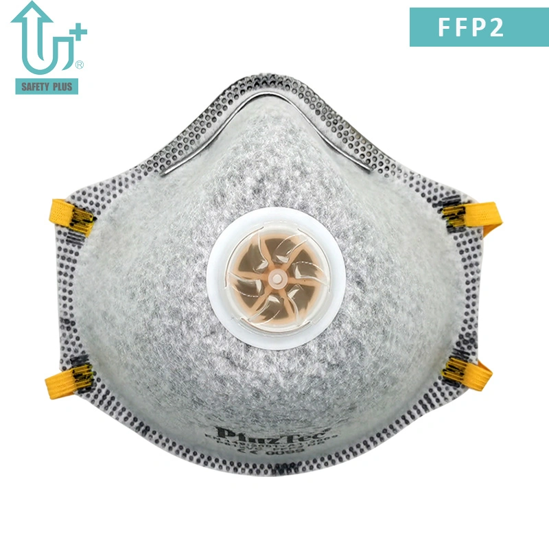 Valved 4 Layers Particulate Respirator Disposable Anti Dust Protective Activated Carbon Mask at FFP2