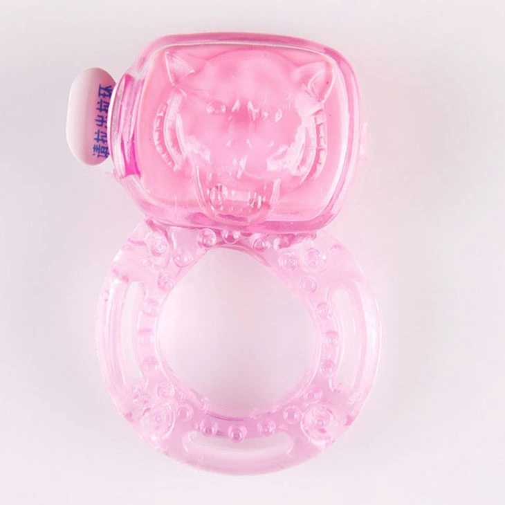 Colorful Vibrating Cock Ring for Adult