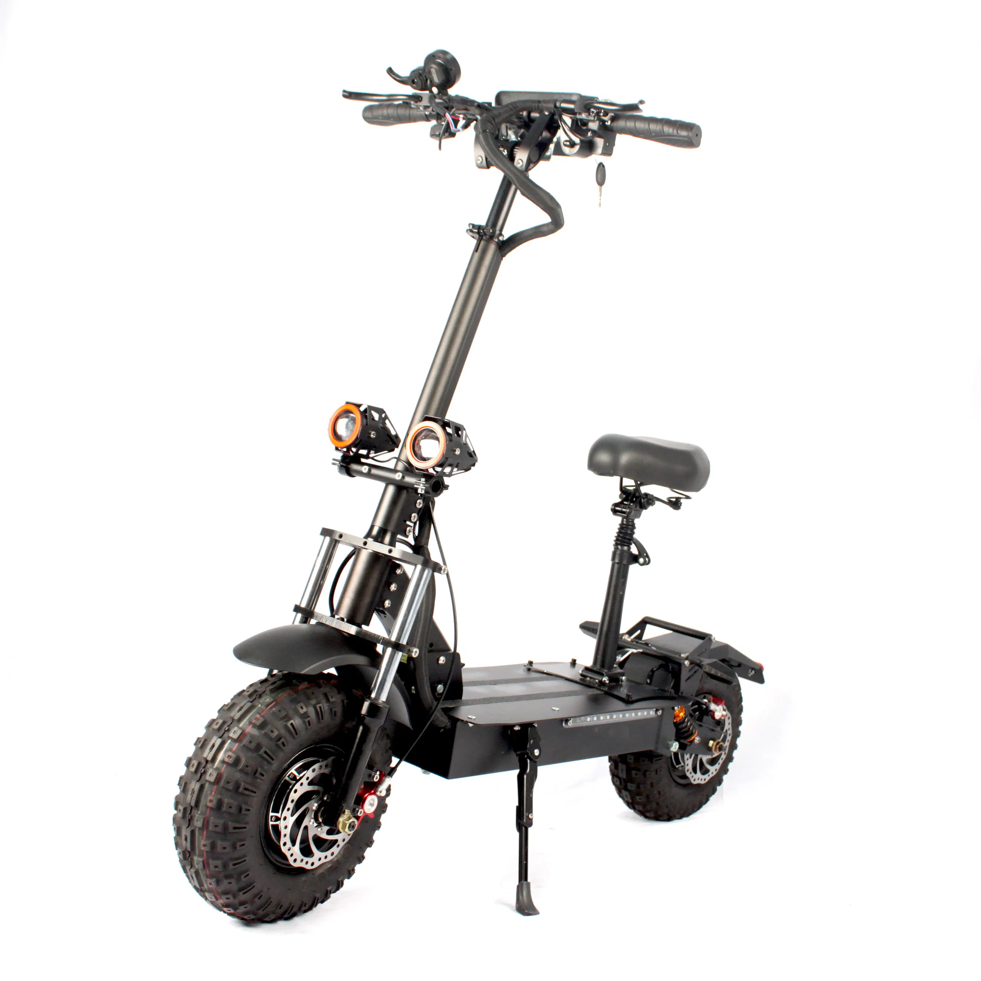 Fat Tire Hub Dual Motor off-Road E Electric Scooter for Adults