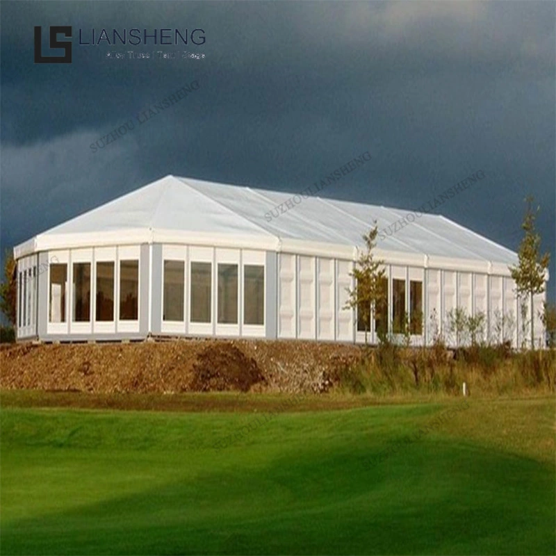 Estilo único grande luxo utilizados transparente Militar Marquee Tenda Marquise Janela Venda tendas para eventos casamento da China