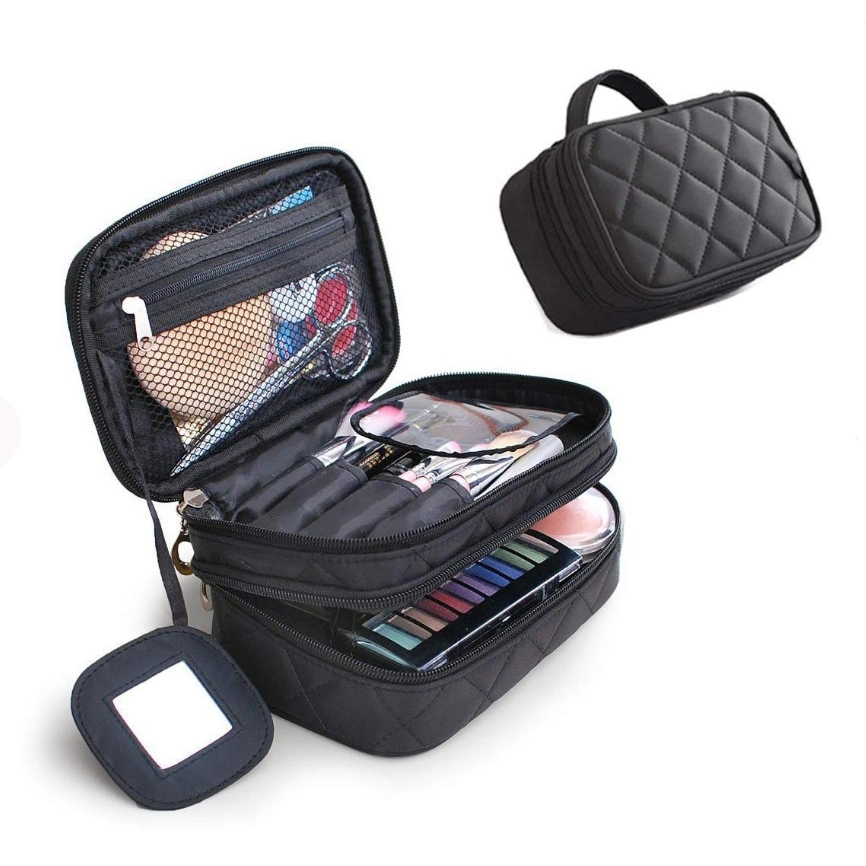 Reise hängende Toilettenartikel Reise Kosmetiktasche mit Haken tragbar Wasserresistente Organizer-Tasche mit Multi-Taschen