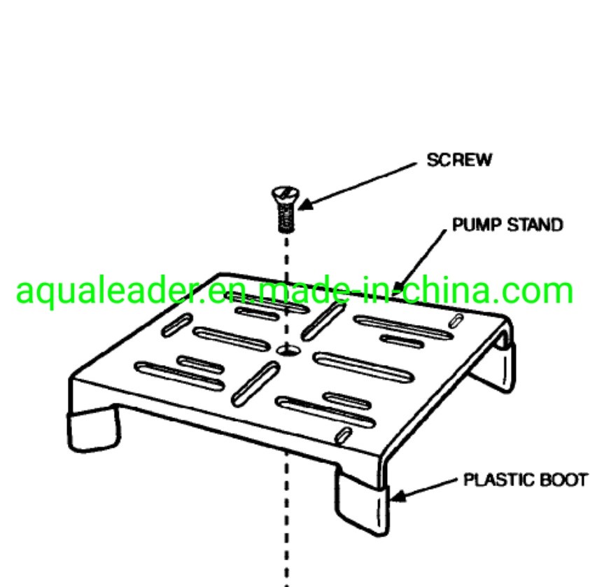 Universal Jet pont de montage de pompe Kit pour réservoirs Aqua Chef puits vertical