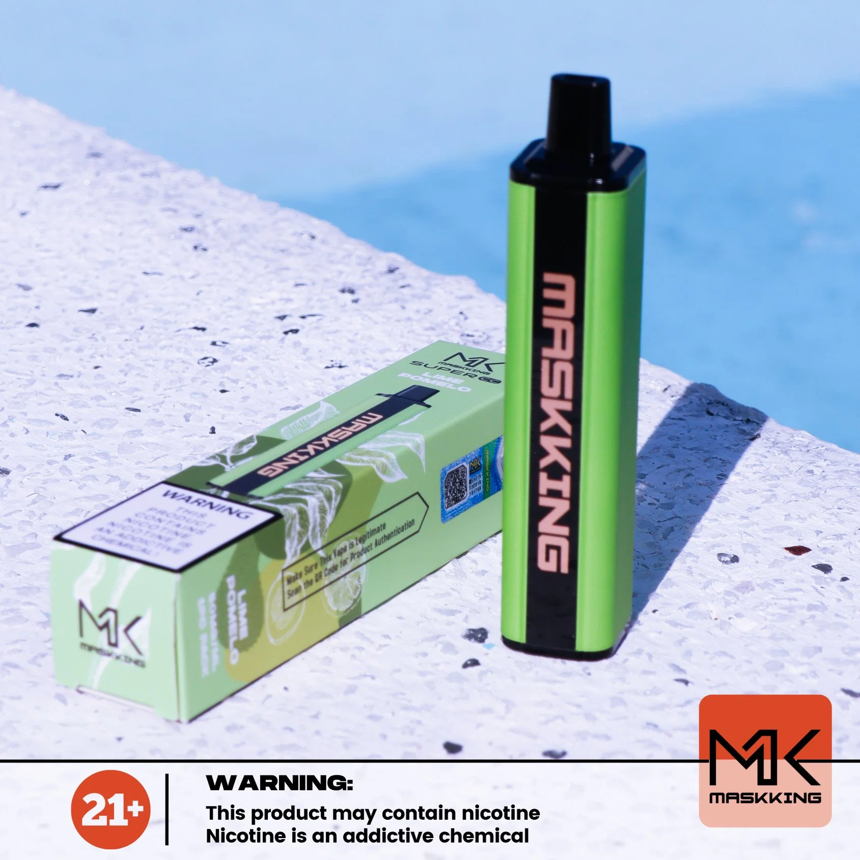 China Wholesale Vape desechables Pen 2500 sabores pomelo limón Puff