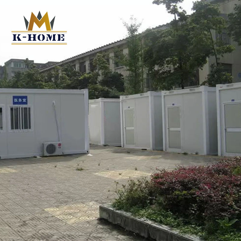 Temporary Mobile Prefabricated Portable Isolation Room Modular Container Medical Clinic