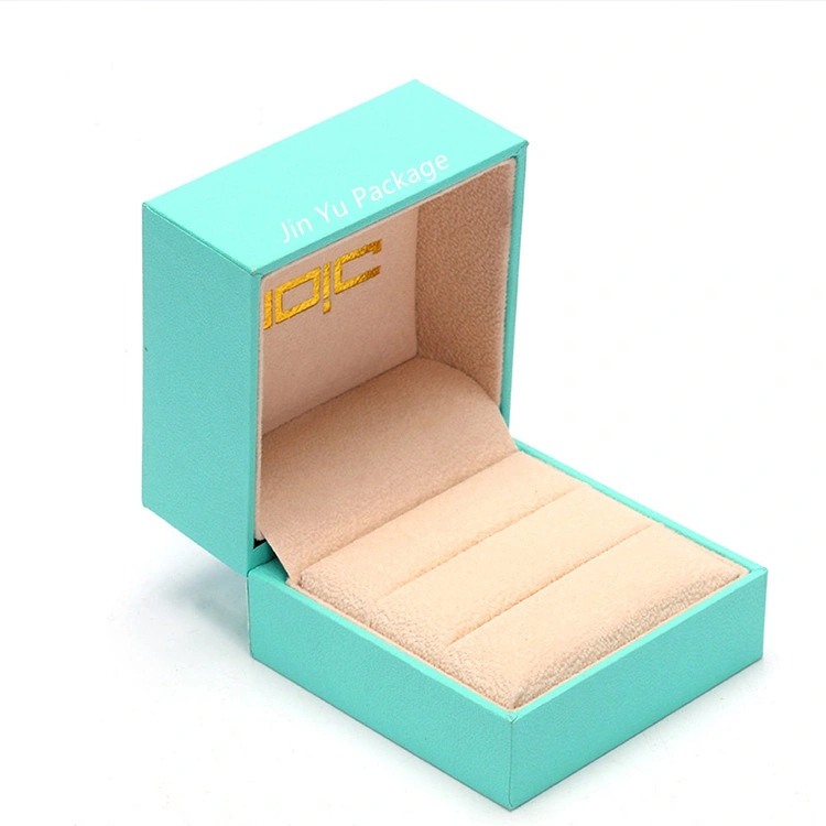 Feature Luxury Plastic Gift Diamond Ring Jewelry Packaging Box