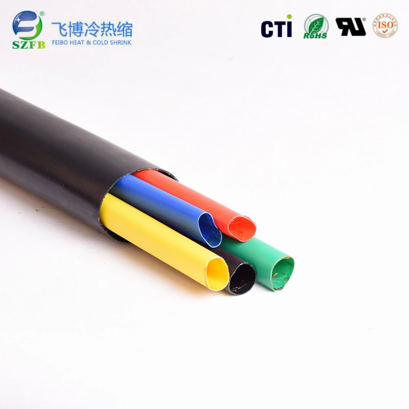 Low Voltage Heat Shrink Power Cable Accessories Shrinkage Performance Is Good