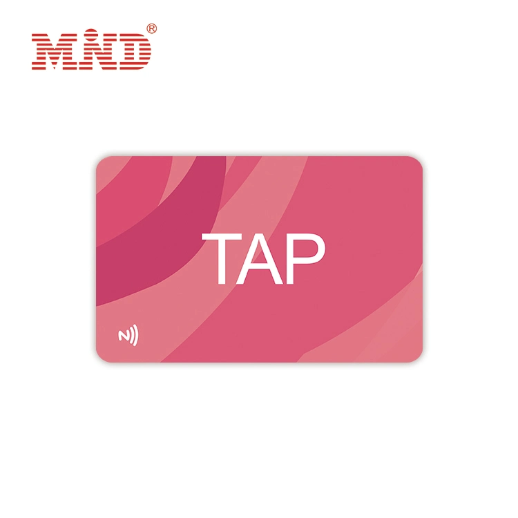 Ntag 216 brillant mat Frosted RFID NFC mémoire 888 octets Appuyez sur carte de visite numérique