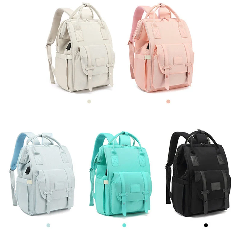 Multifunction Custom Mommy Diaper Bag Backpack Maternity Baby Changing Bags