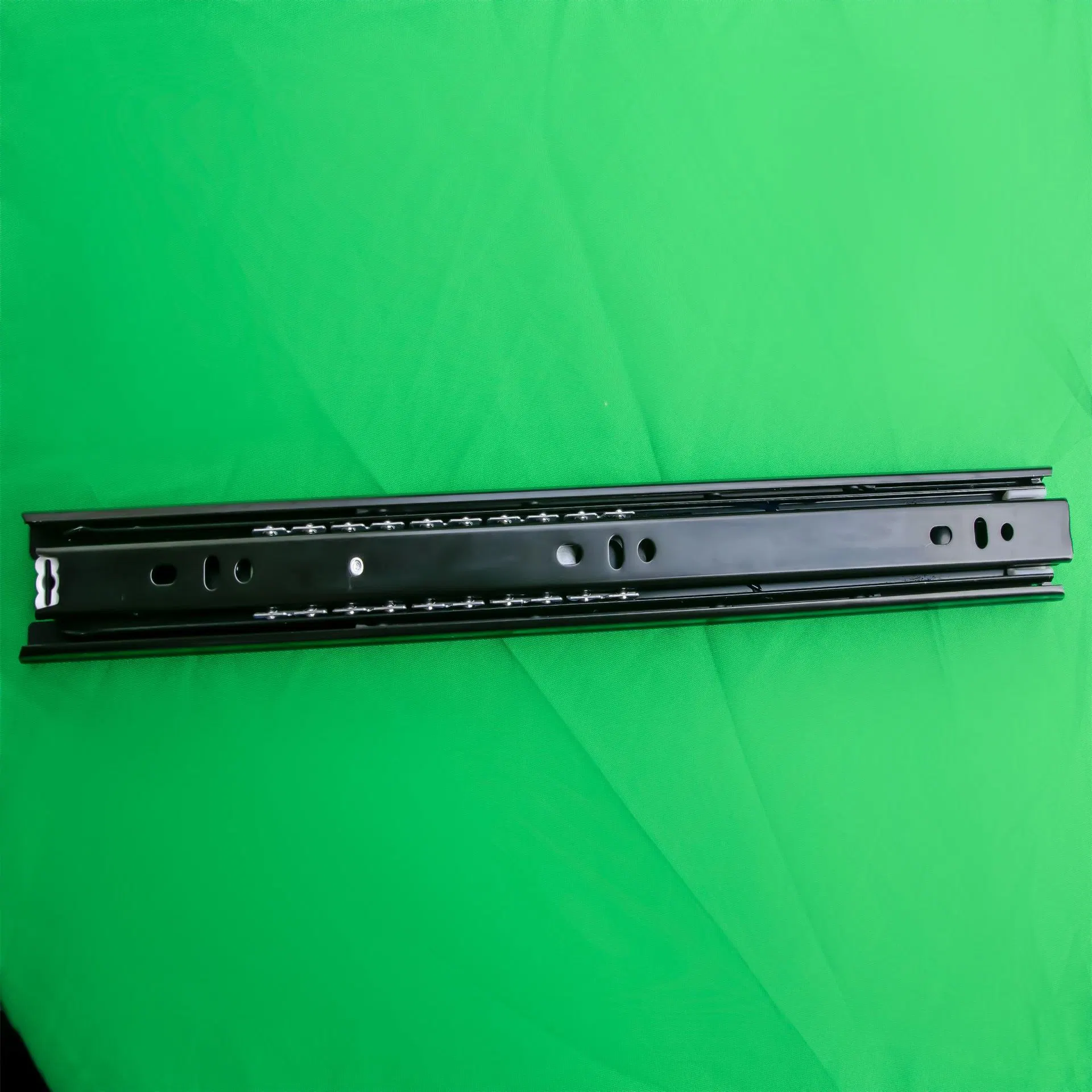 35 mm Cold Rolled Steel Silent Slide Kitchen Cabinet Closet Drawer Collision Track Solid Steel Ball Rail