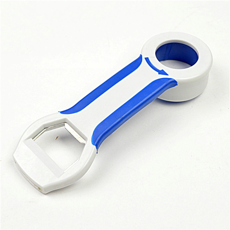 Multifunction Fashional 4 in 1 Plastic Joyshaker Water Bottle Opener