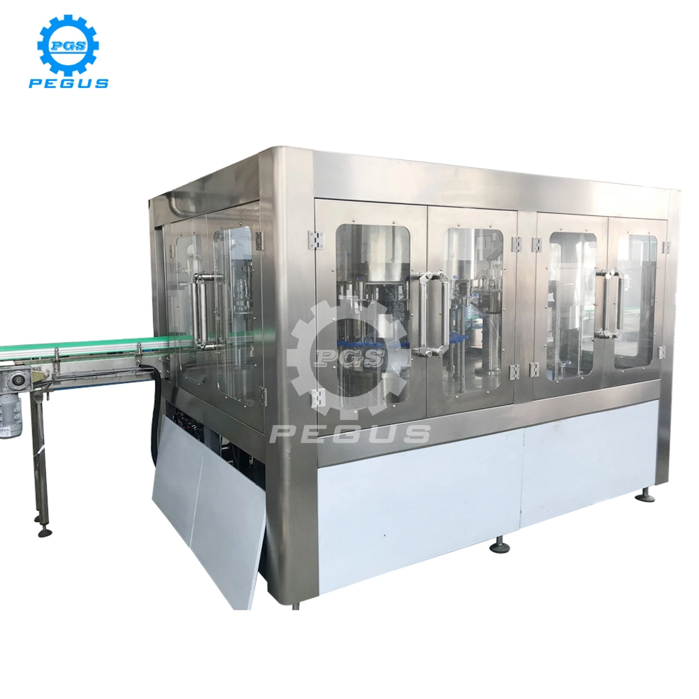 China 500ml Full Automatic 3 In1 Mini Small Business Scale Bottle Mineral Pure Table Drinking Water Filling Machine Line Price