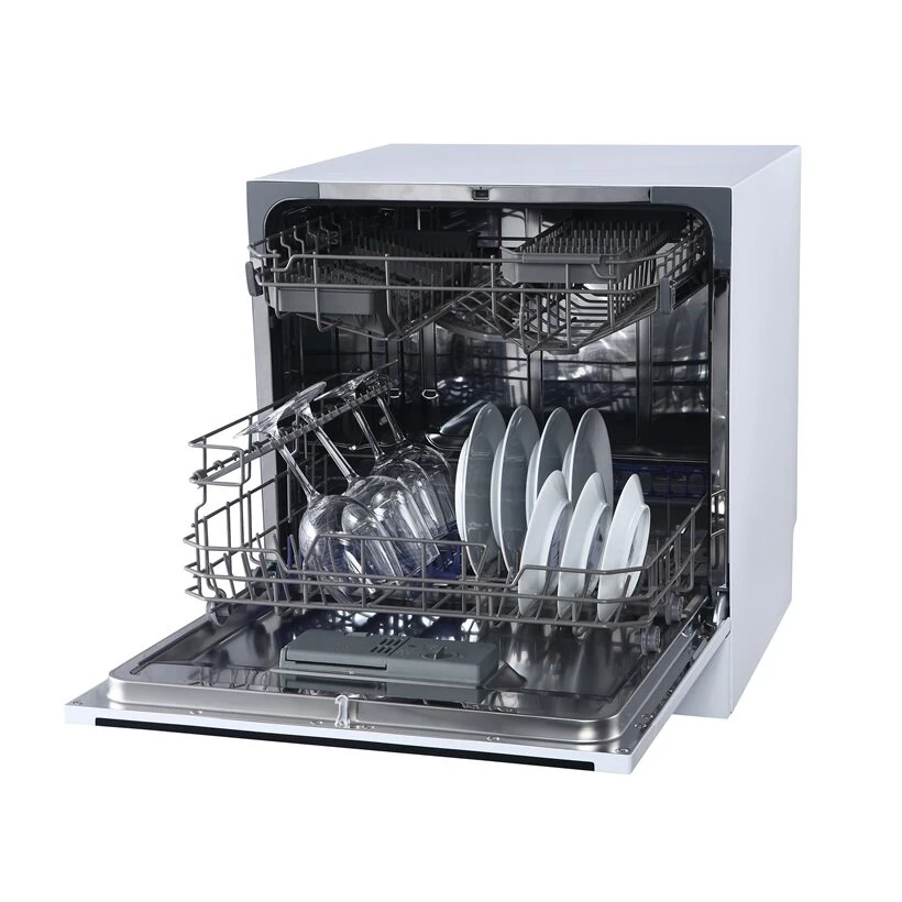 New Design Standing Dishwasher 8 Set Setting UV Anti-Bacterial Filter Dishwasher