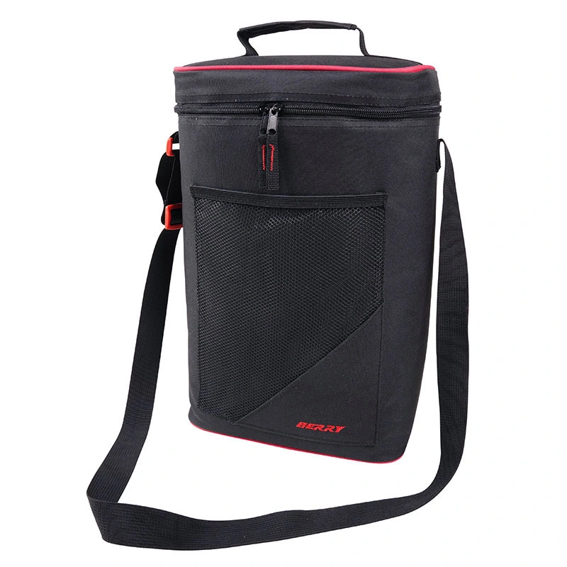 OEM Fresh-Keeping Insulated Thermal Outdoor Takeaway Picnic PEVA Travel Shoulder Cooler Bag for Beer Wine and Fruit