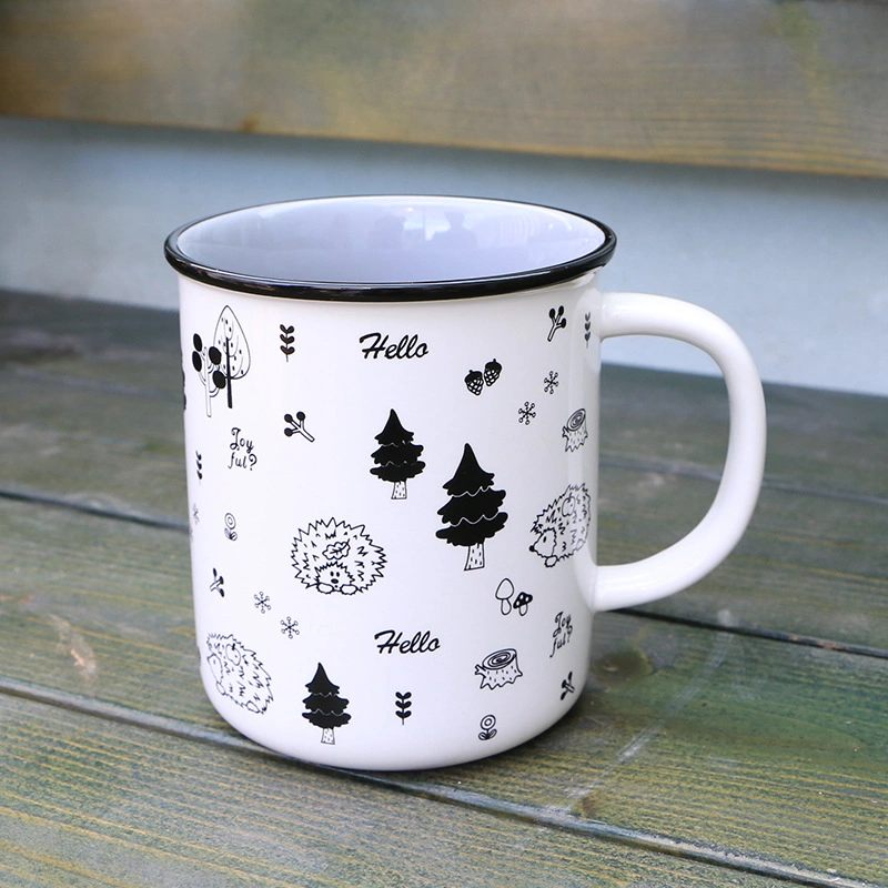 OEM Design promotion cadeaux Mug Mug en céramique émaillée