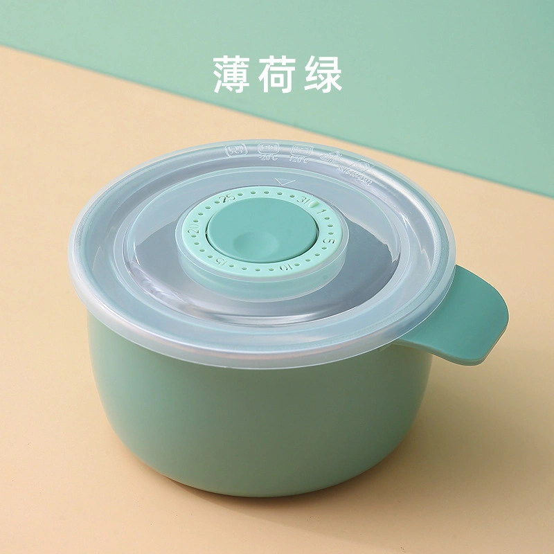 304 Stainless Steel High quality/High cost performance  Rice Soup Noodle Portable Bowl with Lid