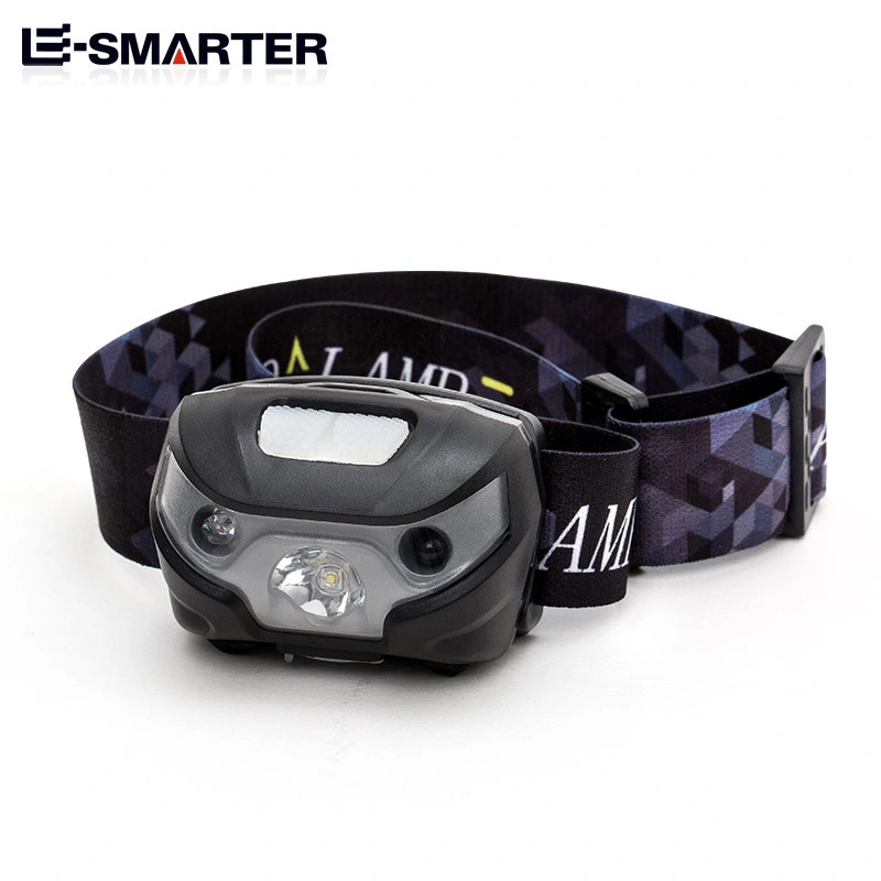 Plastic Adjustable Head Lamp 3W Rechargeable LED Running Headlamp