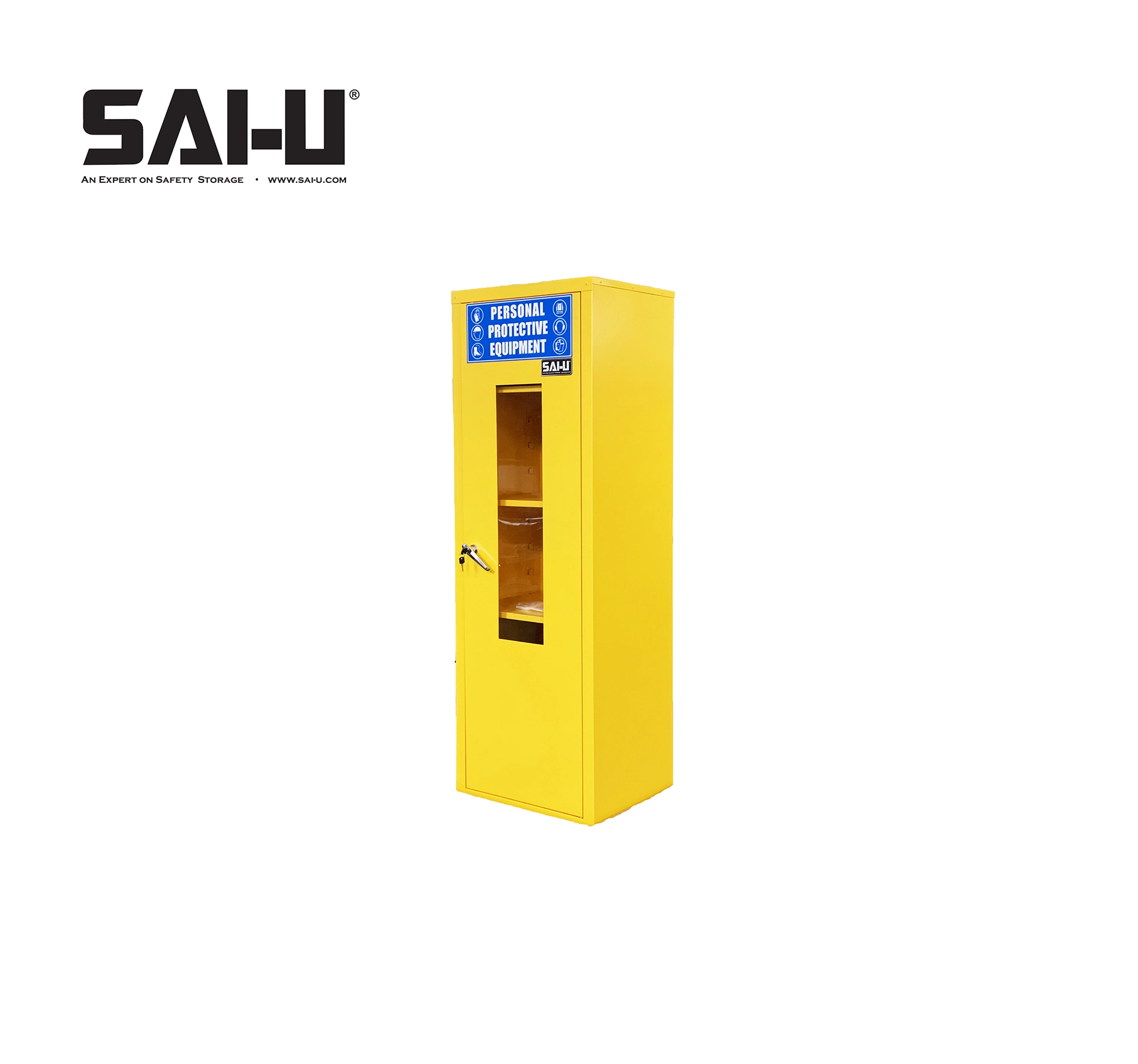 Sai-U PPE Cabinet Single Door PPE Safety Storage Cabinet Sc00PPE-1