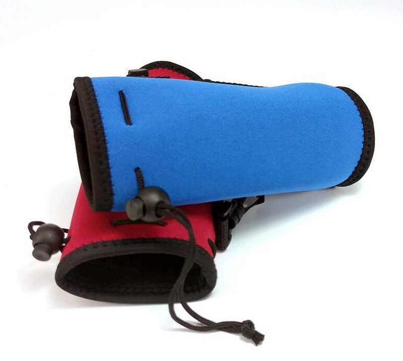 Water Bottle Carrier Bag Holder Sleeve with Adjustable Shoulder Strap