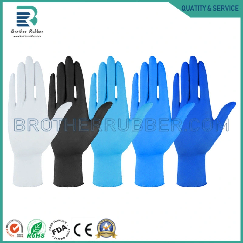 Hot Selling High Quality Multipurpose Powder Free Blue Nitrile Glove