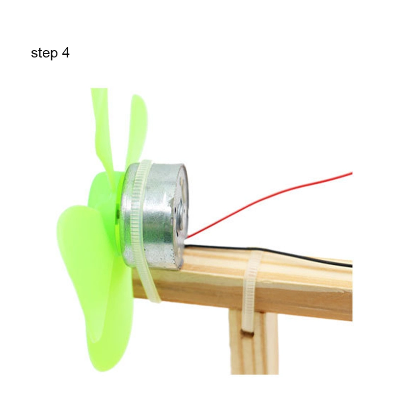 Ventilador Eléctrico Solar DIY del circuito de la física de los niños de educación Kit experimento Estudiante de juguete para niños física