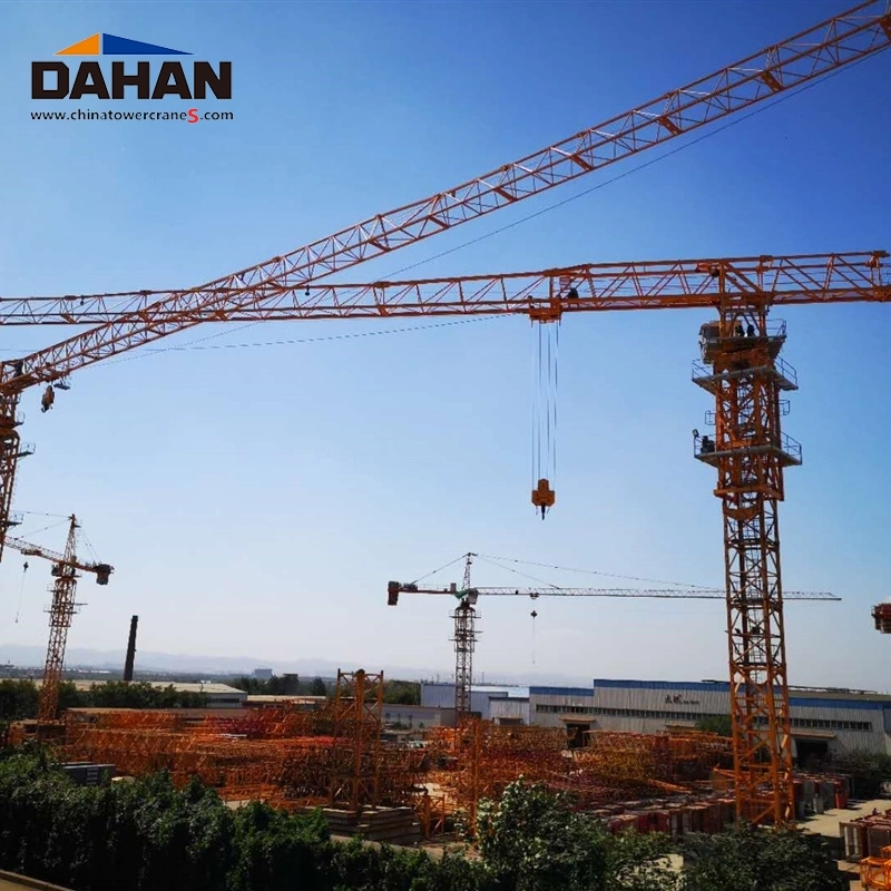 PT7015 Qtz Series Tower Crane, The Maximum Lifting Capacity Is 10t 60m