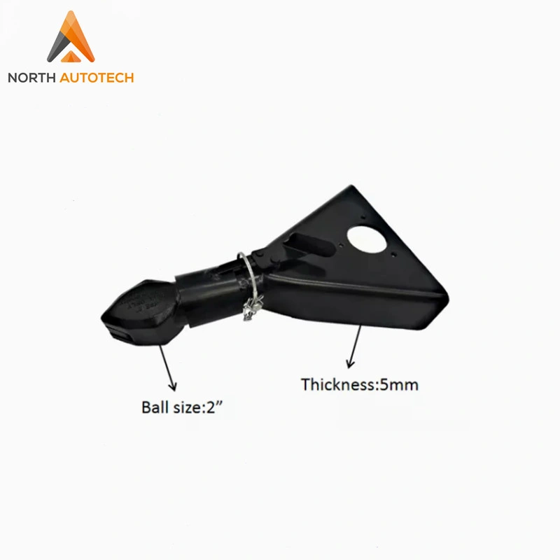 Heavy Duty Acoplador de bola de enganche de remolque para el remolque de 2 pulgadas forjó una trama de acoplador de remolque