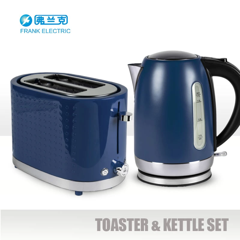 Haushalts-Frühstück Set Elektrische Edelstahl Körper Wasserkocher &amp; Toaster-Set