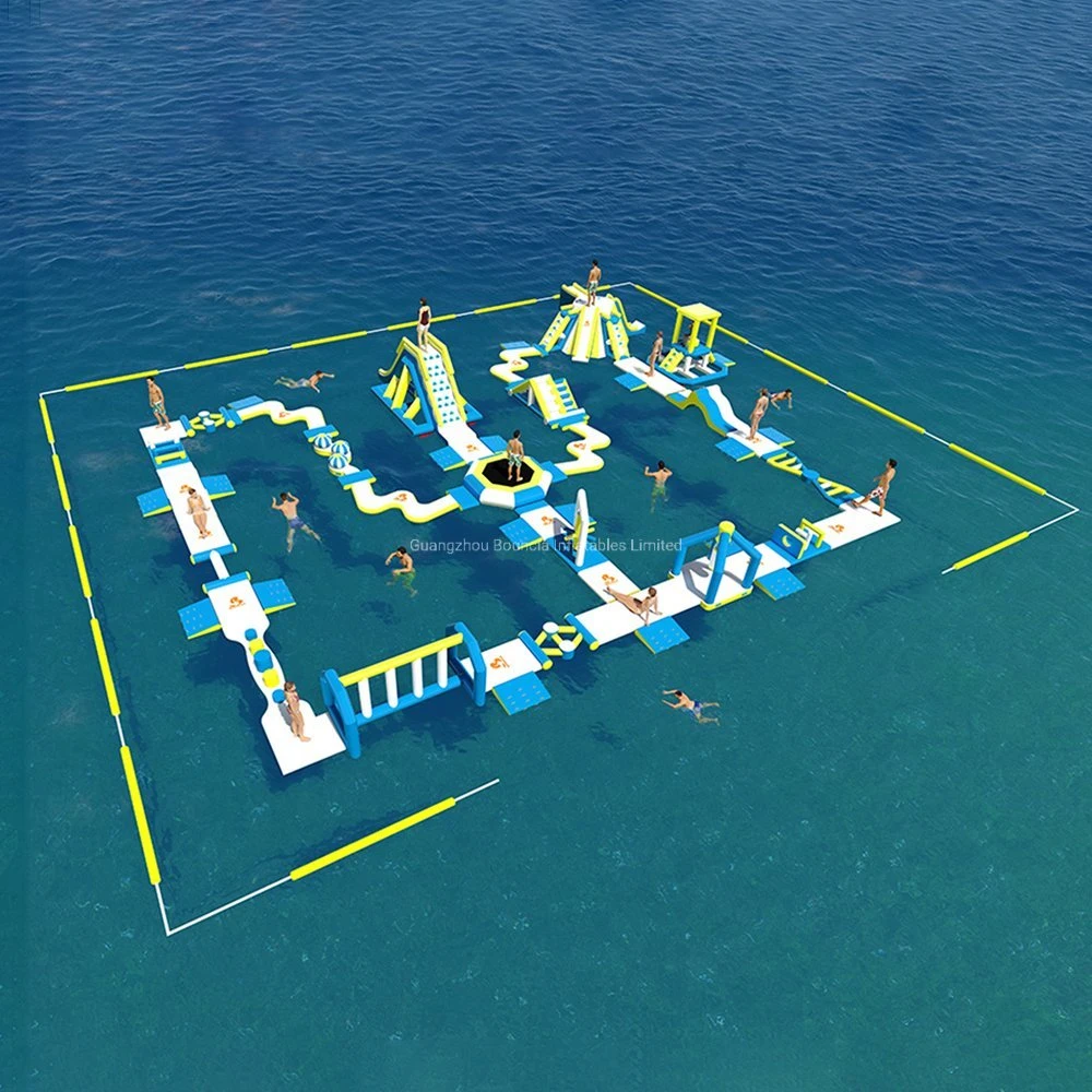 Nouveau 140 personnes Parc aquatique flottant Jeux Parc aquatique Terrain de jeu