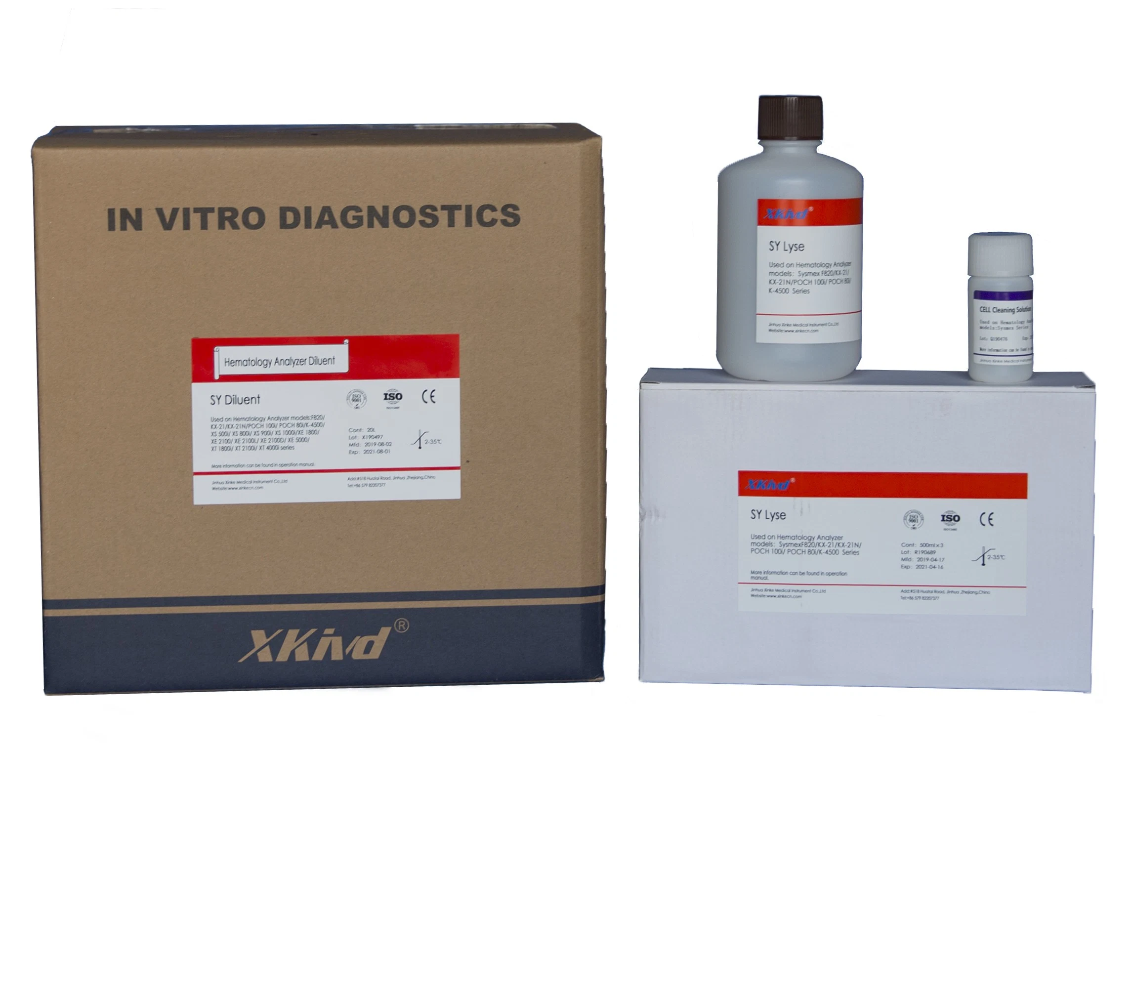 Analizador de hematología Sysmex reactivos Hgb Lyse SLS